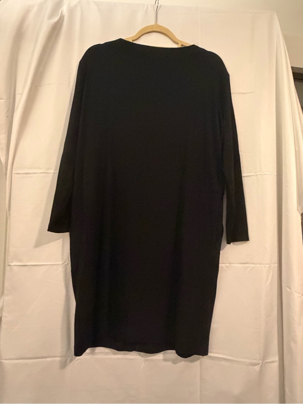 Eileen fisher black dress size small - Picture 2 of 4